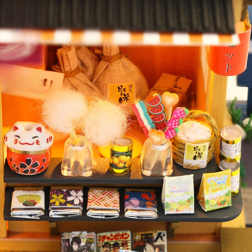 Ame no Yatai Japanese inspired miniature candy shop - DIY Build Kit