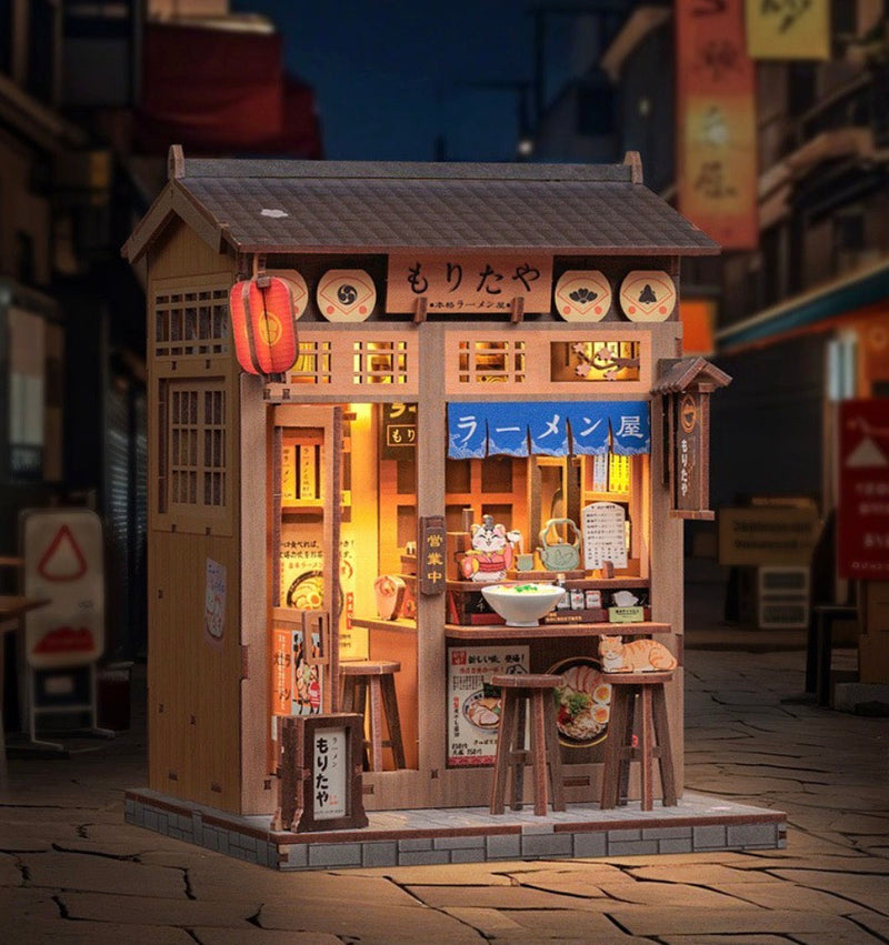 Moritaya Ramen Japanese Miniature Ramen Shop - DIY Build Kit
