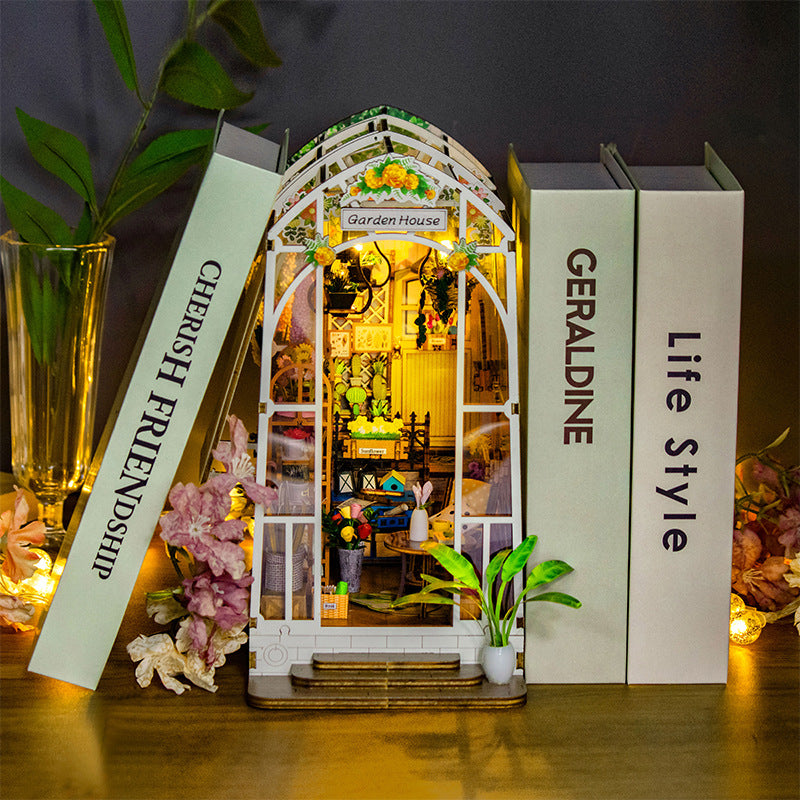 Verdant Heaven Garden Booknook - DIY Build Kit
